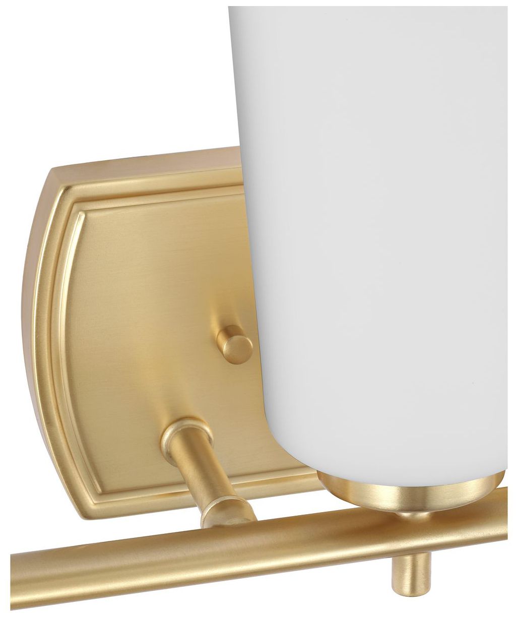 Progress Lighting Adley 3-Light Etched Opal Glass Vanity Light