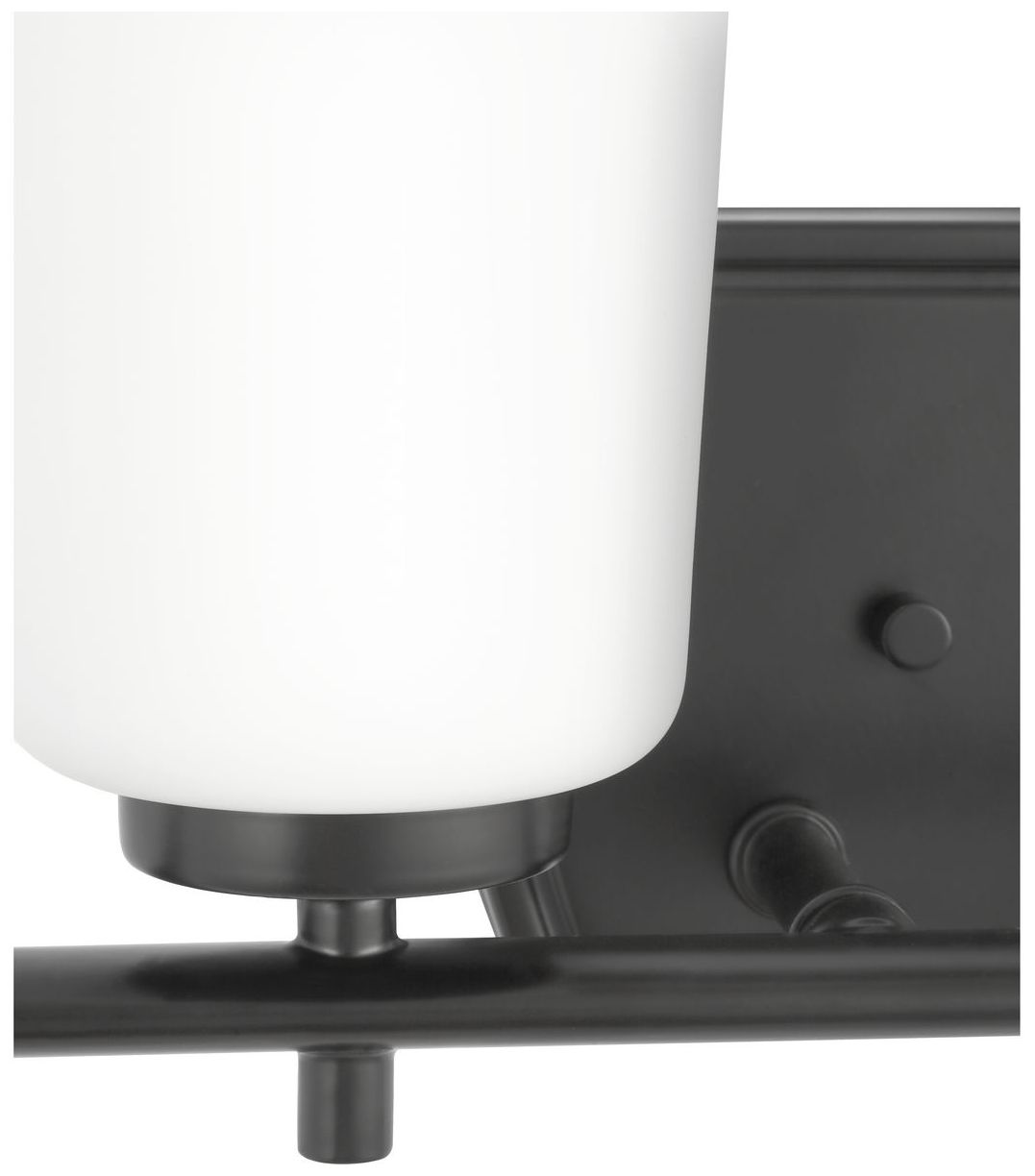 Image 7 Progress Lighting Adley 4-Light Etched Opal Glass Vanity Light more views