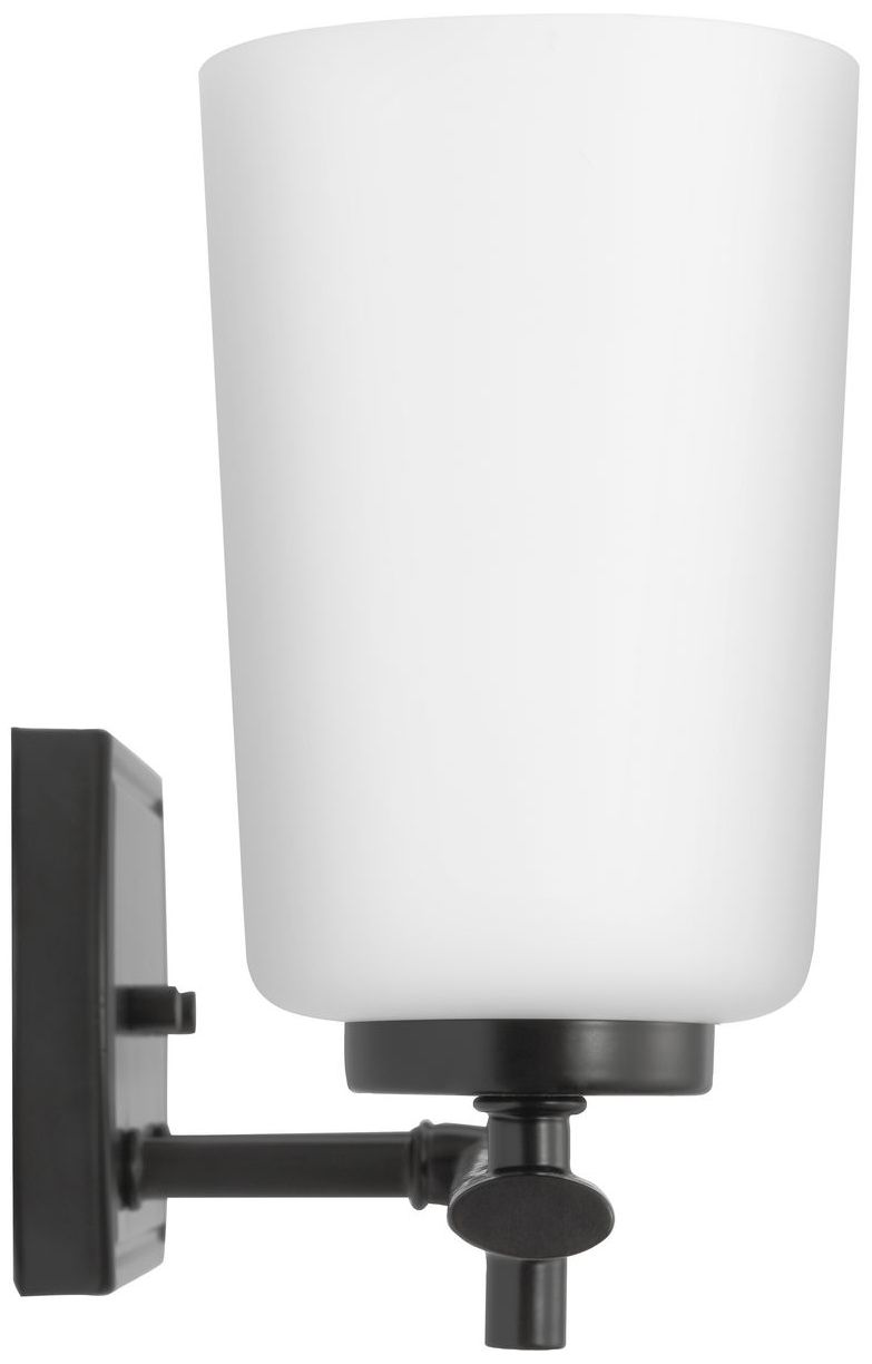 Progress Lighting Adley 4-Light Etched Opal Glass Vanity Light