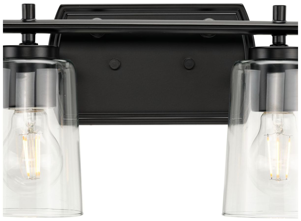 Progress Lighting Adley 6-Light New Traditional Clear Glass Vanity Light