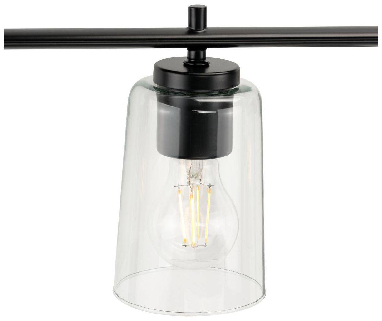 Progress Lighting Adley 6-Light New Traditional Clear Glass Vanity Light