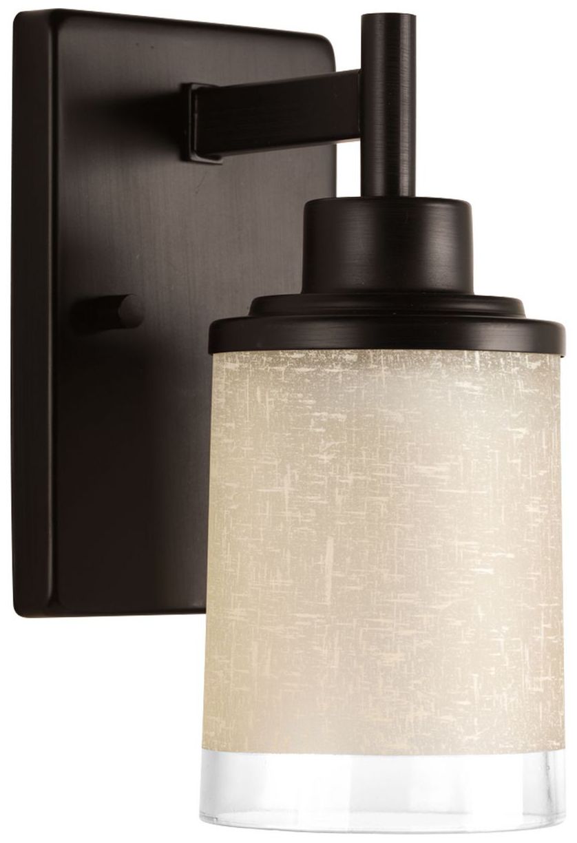 Image 2 Progress Lighting Alexa One-Light Antique Bronze bath light more views