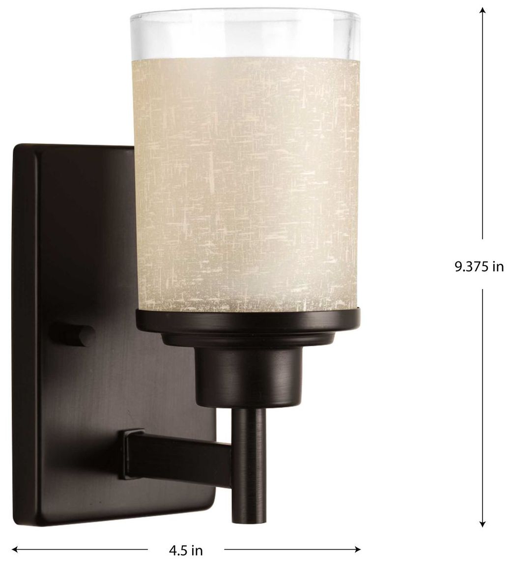 Image 4 Progress Lighting Alexa One-Light Antique Bronze bath light more views