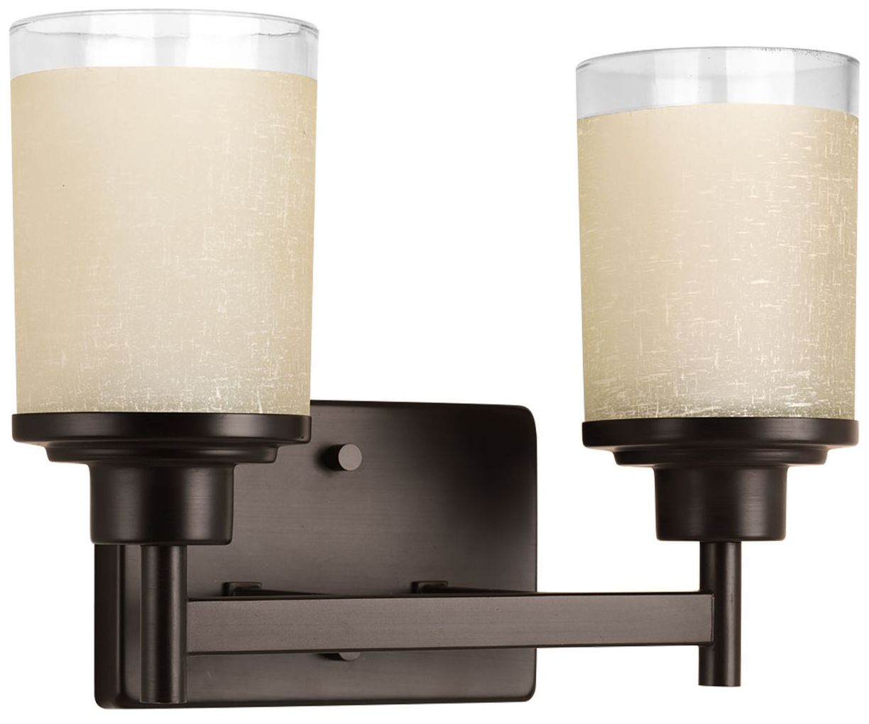 Progress Lighting Alexa Two-Light Antique Bronze bath light