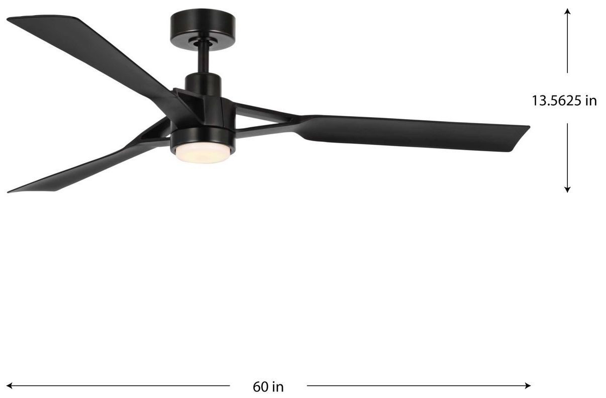 Image 4 Progress Lighting Belen Collection 60-in Three-Blade Ceiling Fan more views