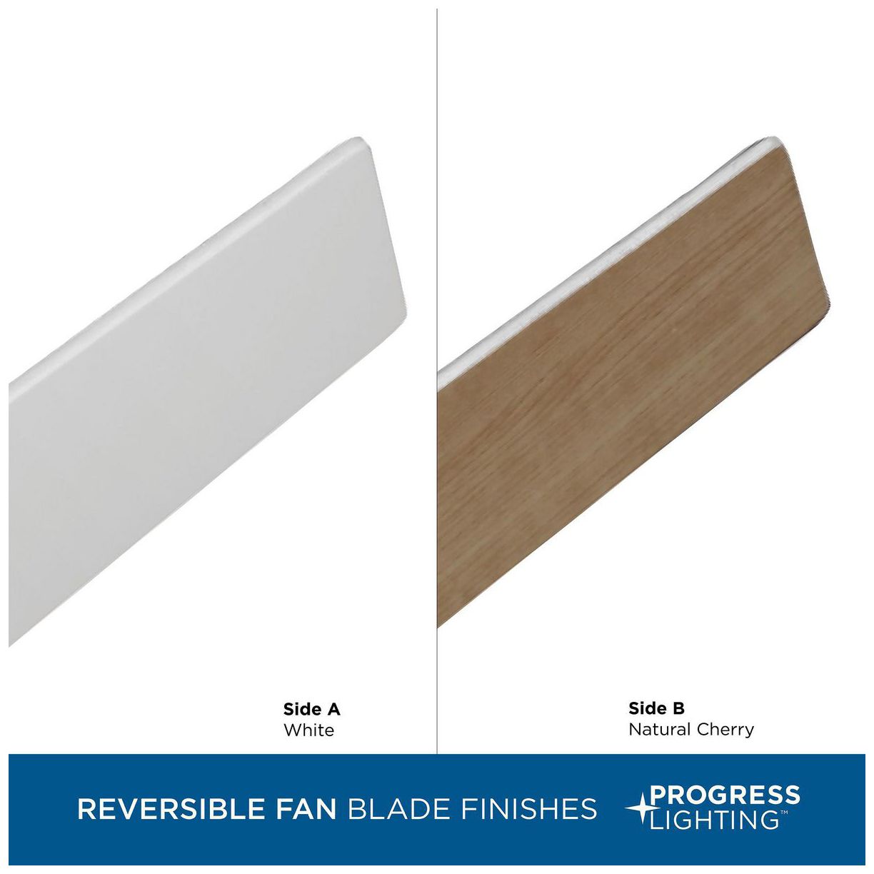 Image 5 Progress Lighting Braden Collection 44" 3-Blade LED Hugger Ceiling Fan more views