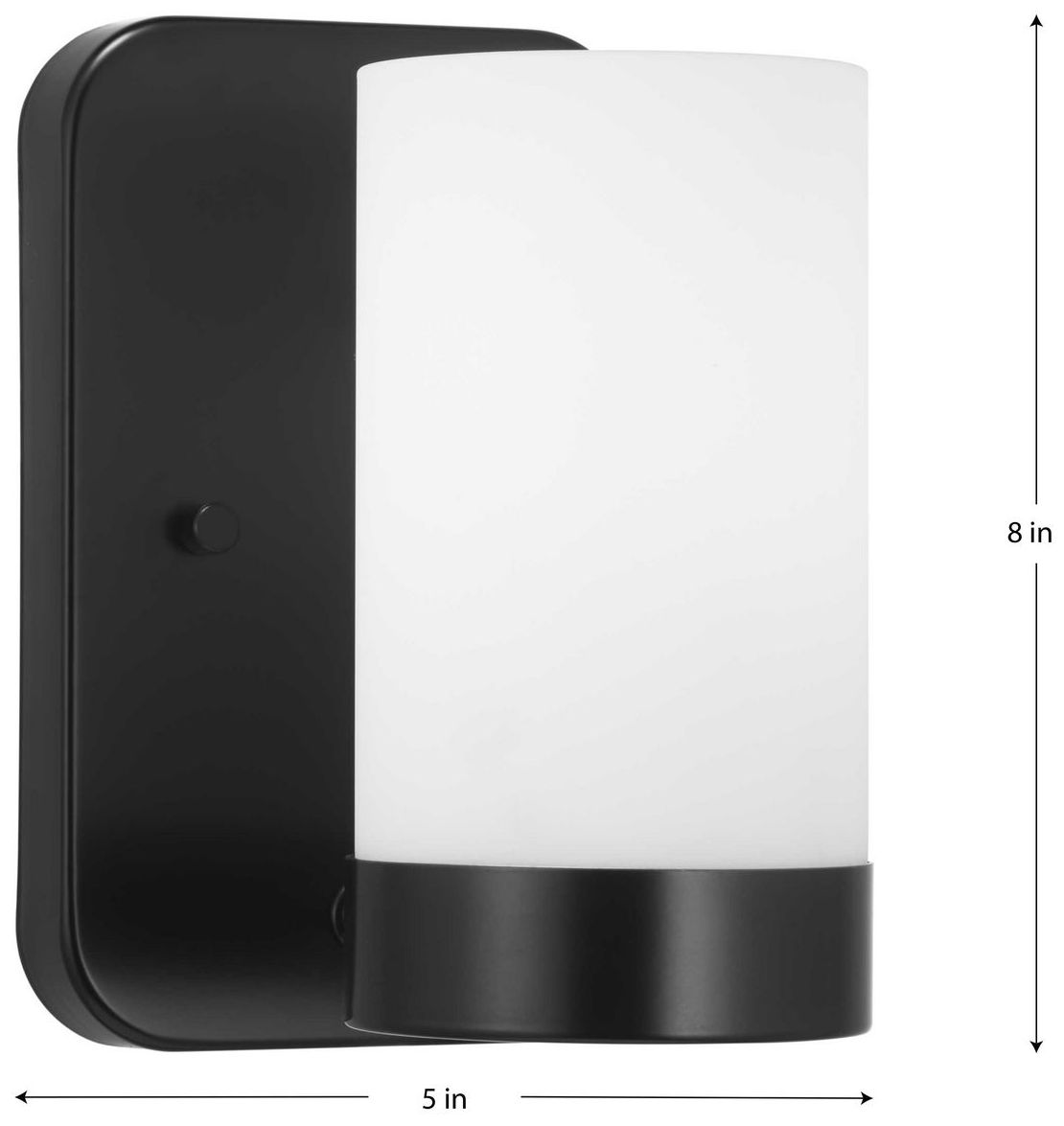 Image 4 Progress Lighting Elevate 1-Light Etched Glass Vanity Light more views