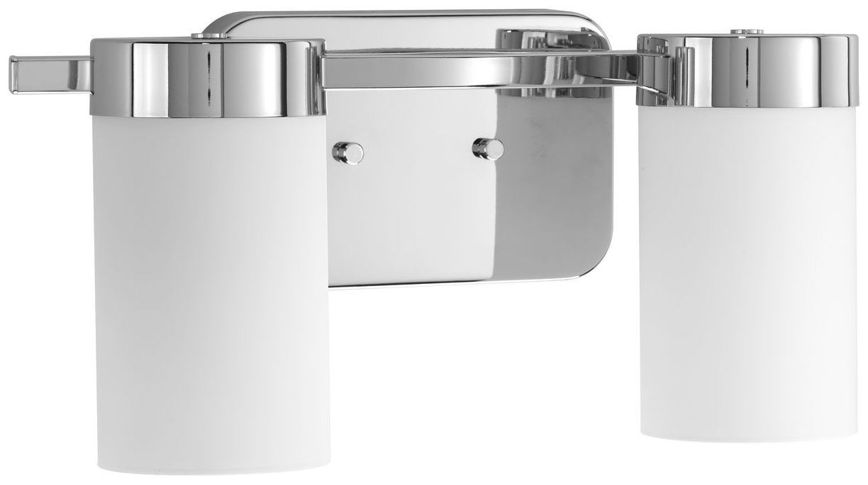 Thumbnail2 of Progress Lighting Elevate 2-Light Etched Glass Vanity Light more views