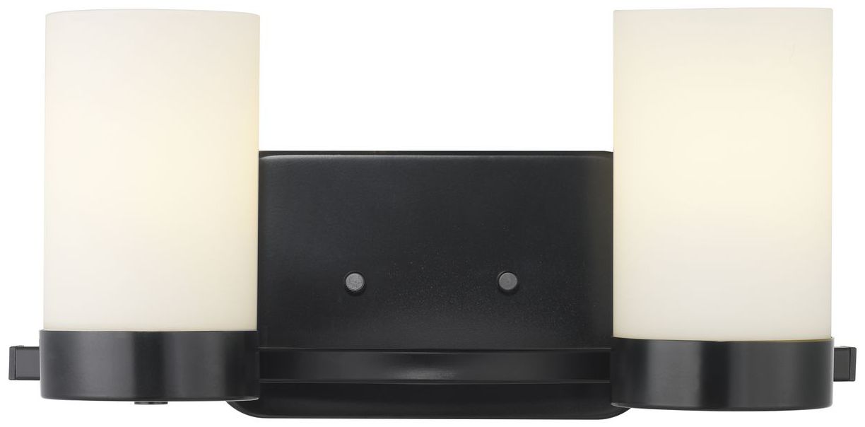 Image 3 Progress Lighting Elevate 2-Light Etched Glass Vanity Light more views