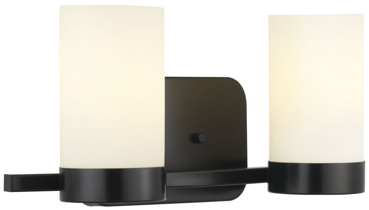Image 6 Progress Lighting Elevate 2-Light Etched Glass Vanity Light more views