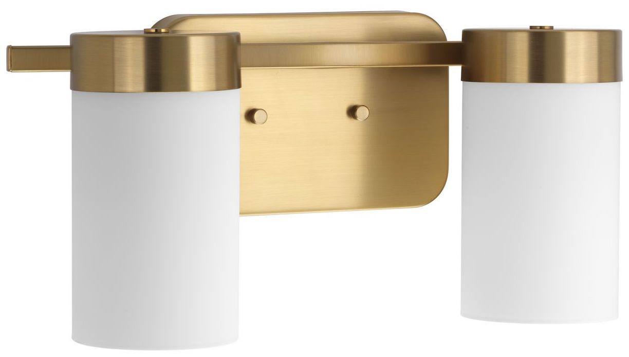 Image 2 Progress Lighting Elevate 2-Light Etched Glass Vanity Light more views