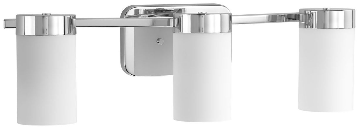 Image 5 Progress Lighting Elevate 3-Light Etched Glass Vanity Light more views