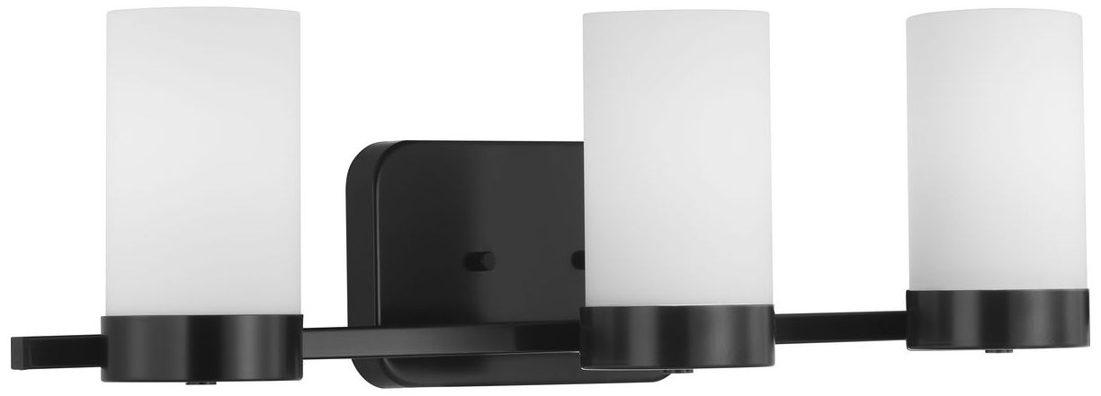 Progress Lighting Elevate 3-Light Etched Glass Vanity Light