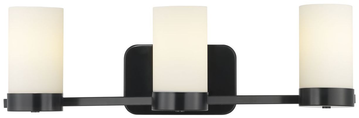 Image 5 Progress Lighting Elevate 3-Light Etched Glass Vanity Light more views