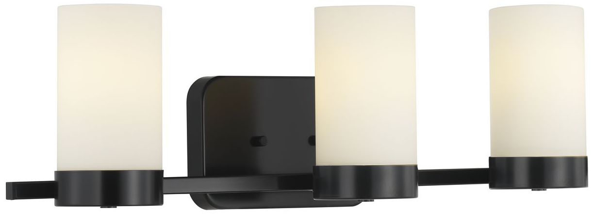 Image 7 Progress Lighting Elevate 3-Light Etched Glass Vanity Light more views