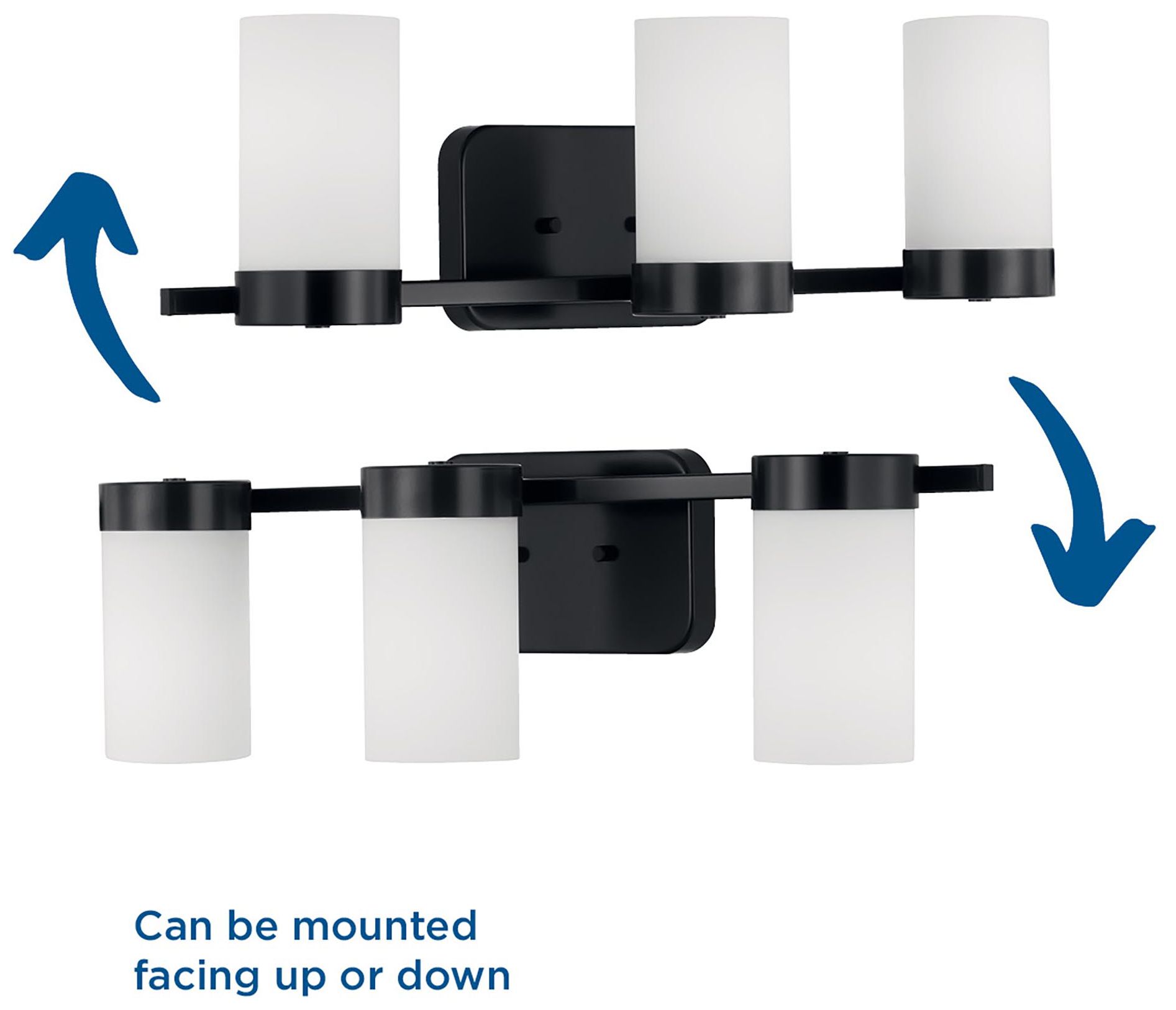 Progress Lighting Elevate 3-Light Etched Glass Vanity Light