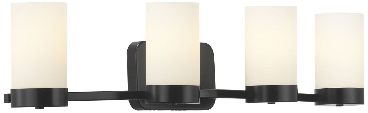 Image 6 Progress Lighting Elevate 4-Light Etched Glass Vanity Light more views