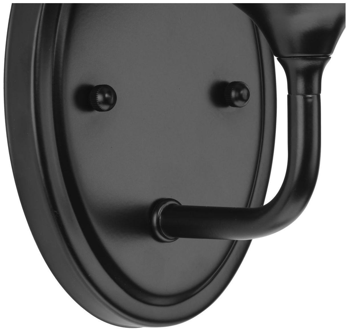 Image 3 Progress Lighting Lynzie Collection Matte Black 1-Light Vanity Light more views