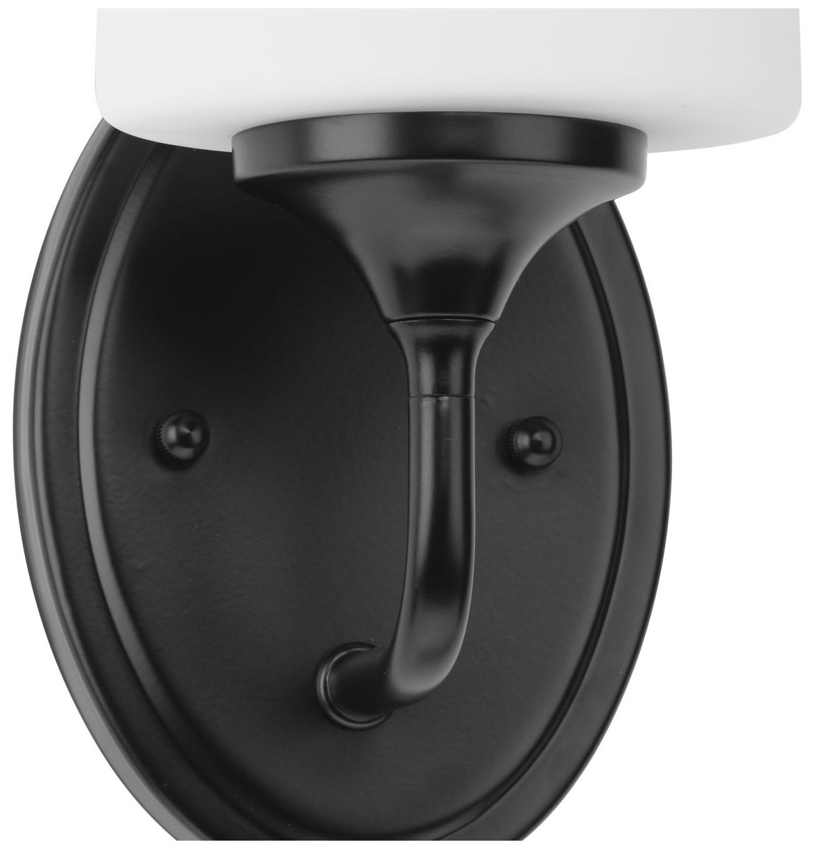 Image 4 Progress Lighting Lynzie Collection Matte Black 1-Light Vanity Light more views