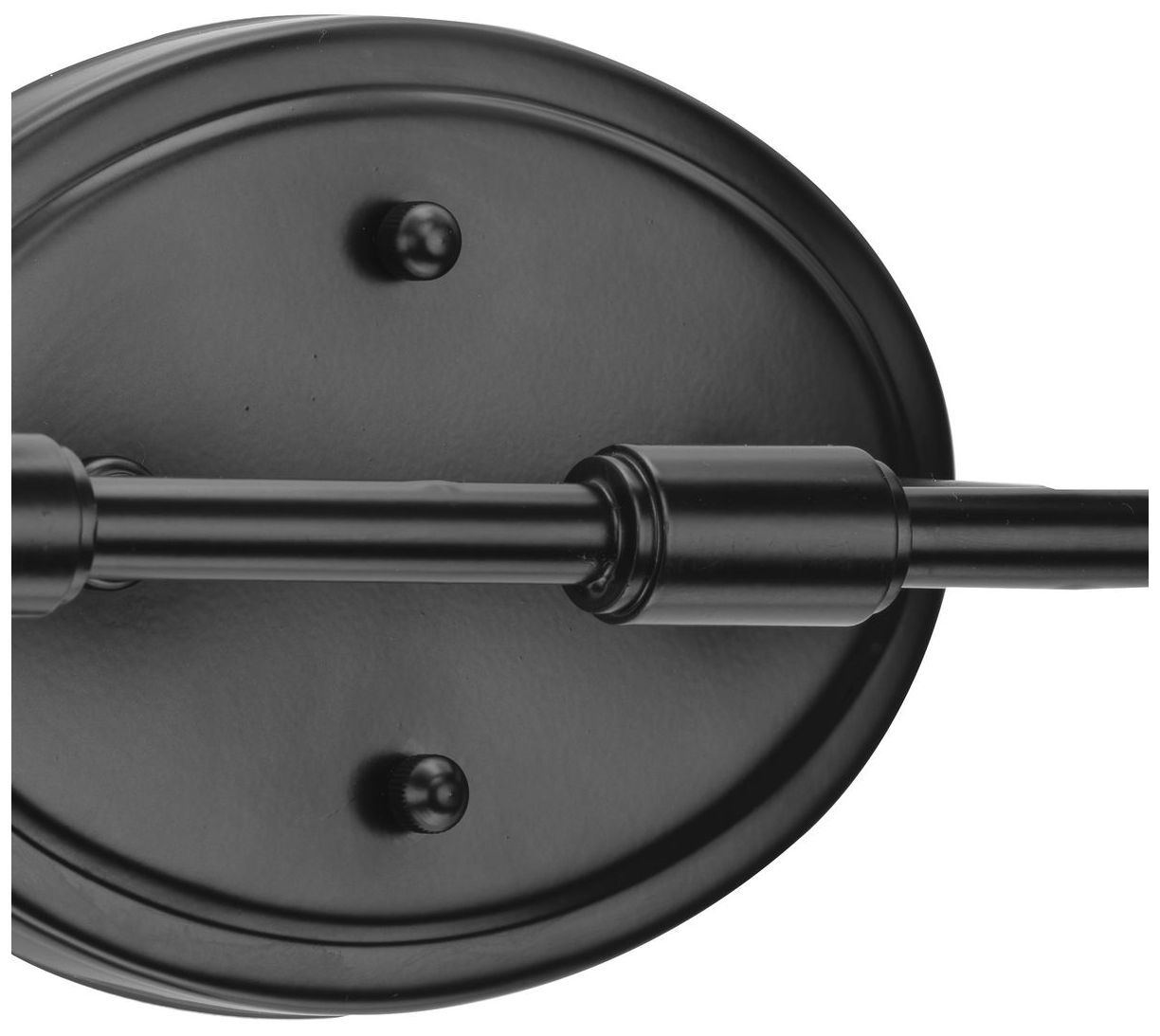 Image 5 Progress Lighting Lynzie Collection Matte Black 4-Light Vanity Light more views