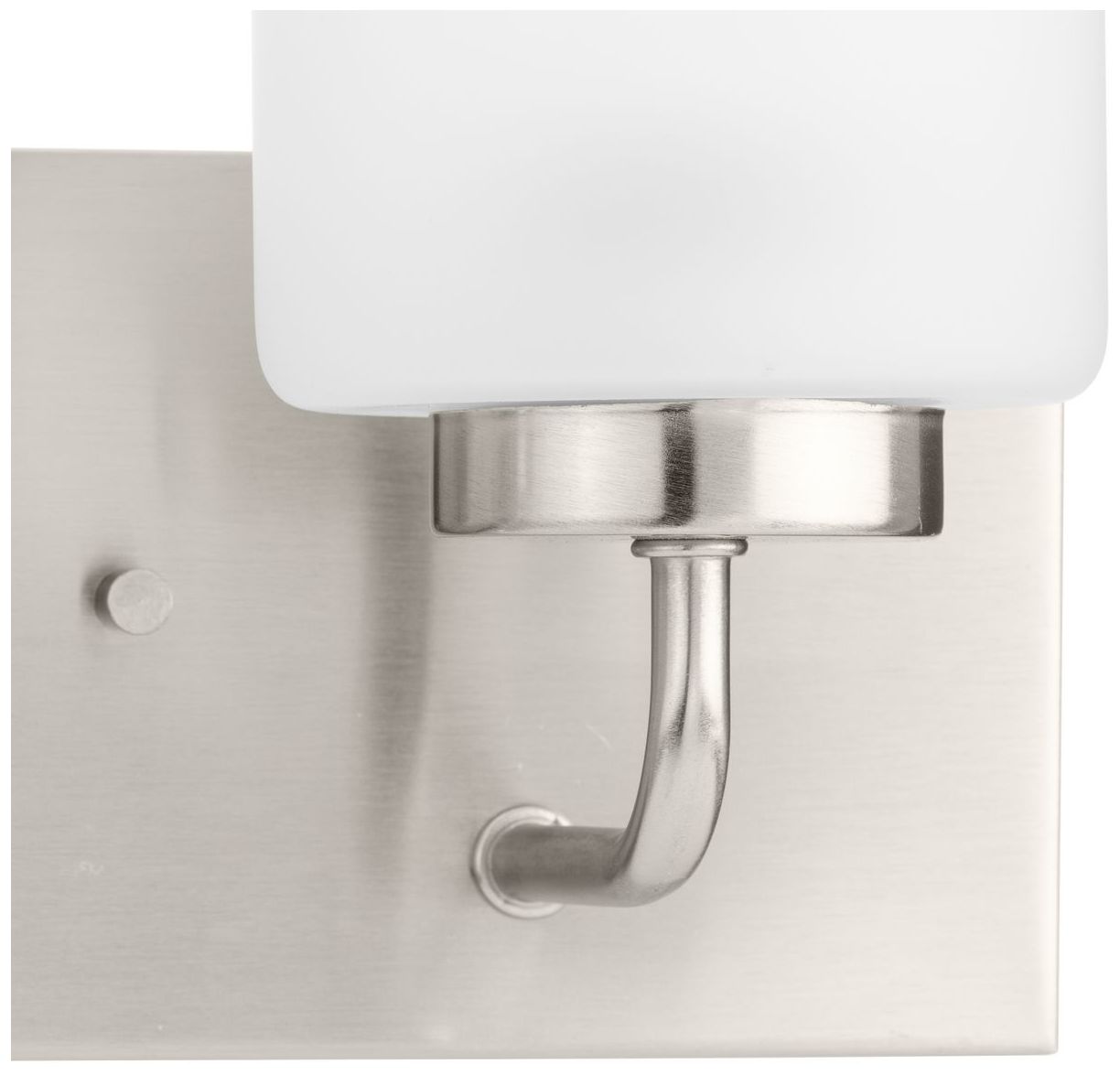 Progress Lighting Merry 2-Light Etched Glass Transitional Vanity Light