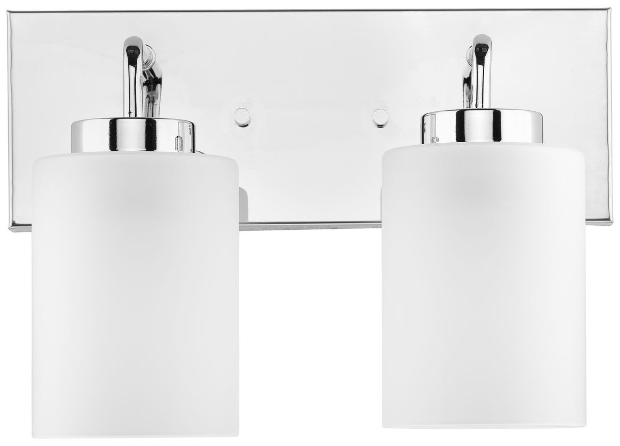 Image 3 Progress Lighting Merry 2-Light Etched Glass Transitional Vanity Light more views