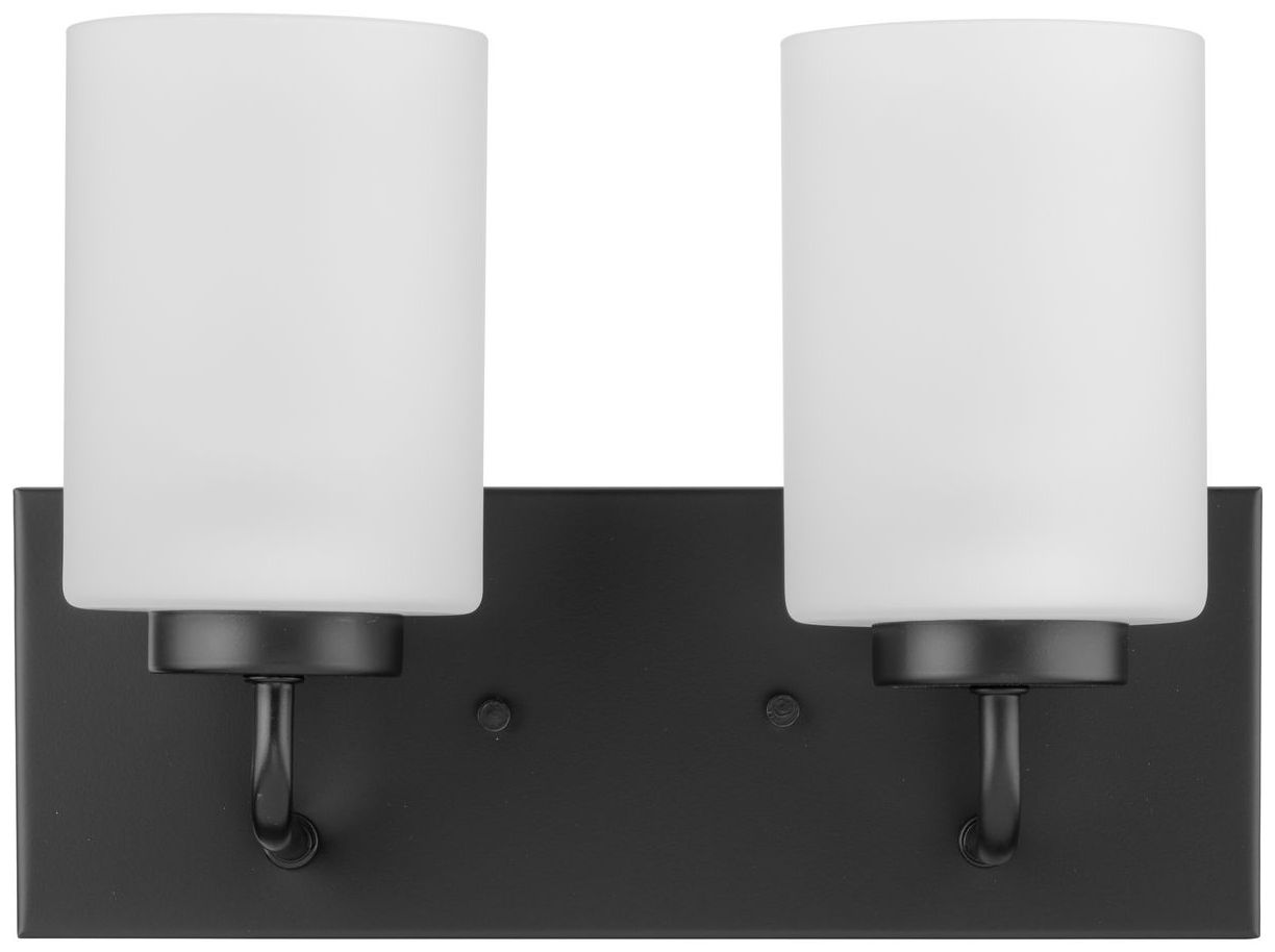 Image 6 Progress Lighting Merry 2-Light Etched Glass Transitional Vanity Light more views