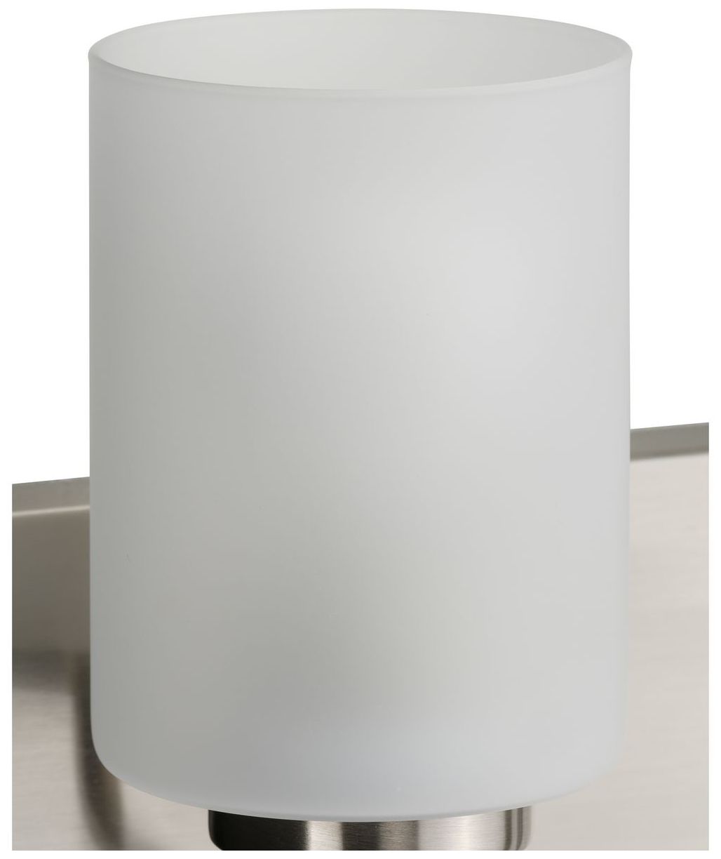 Progress Lighting Merry 3-Light Etched Glass Transitional Vanity Light