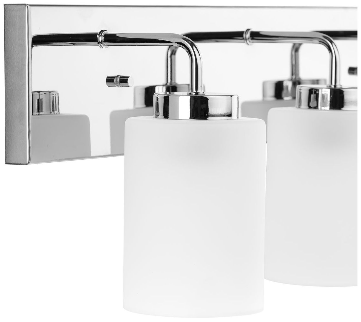 Image 7 Progress Lighting Merry 3-Light Etched Glass Transitional Vanity Light more views