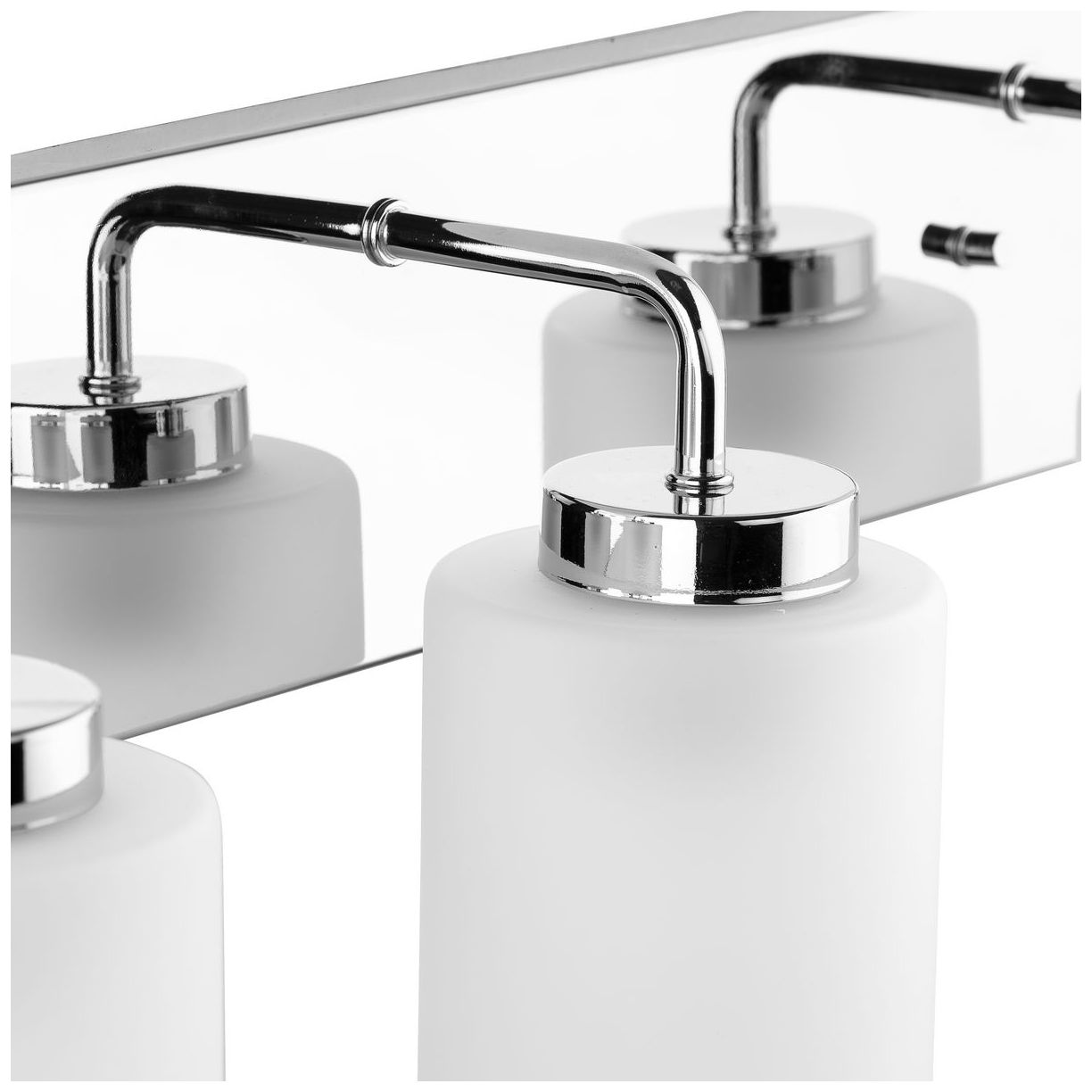 Progress Lighting Merry 3-Light Etched Glass Transitional Vanity Light