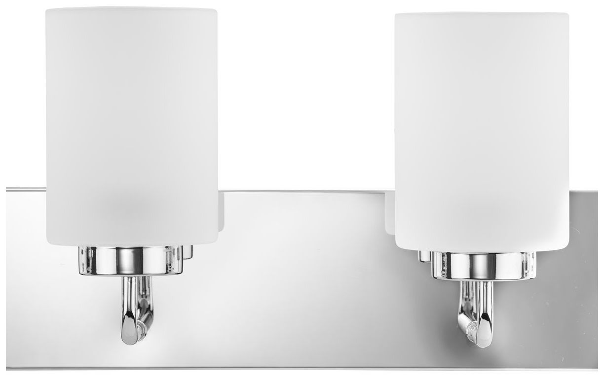 Image 3 Progress Lighting Merry 6-Light Etched Glass Transitional Vanity Light more views