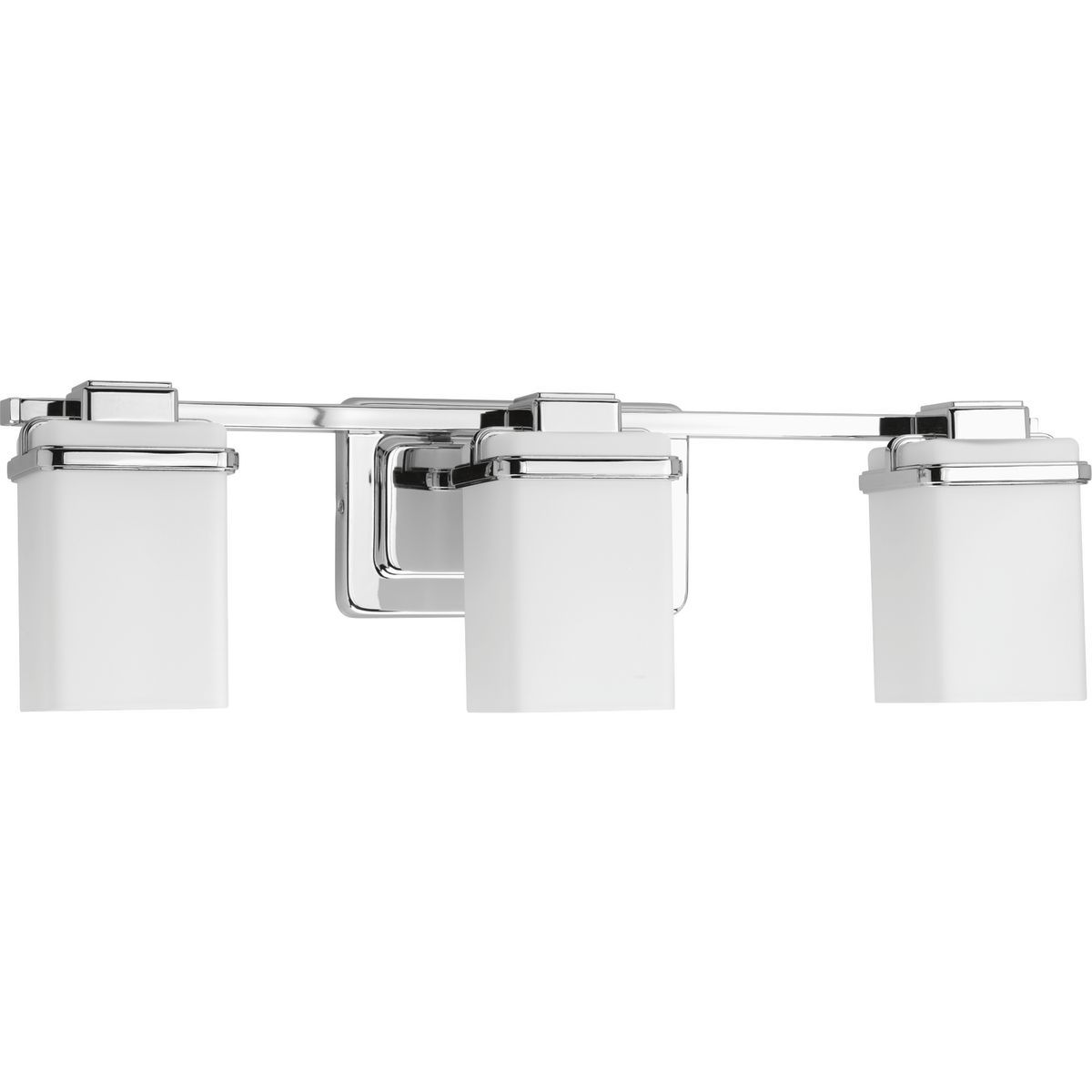 Image 3 Progress Lighting Metric Collection Polished Chrome 3-Light Vanity more views