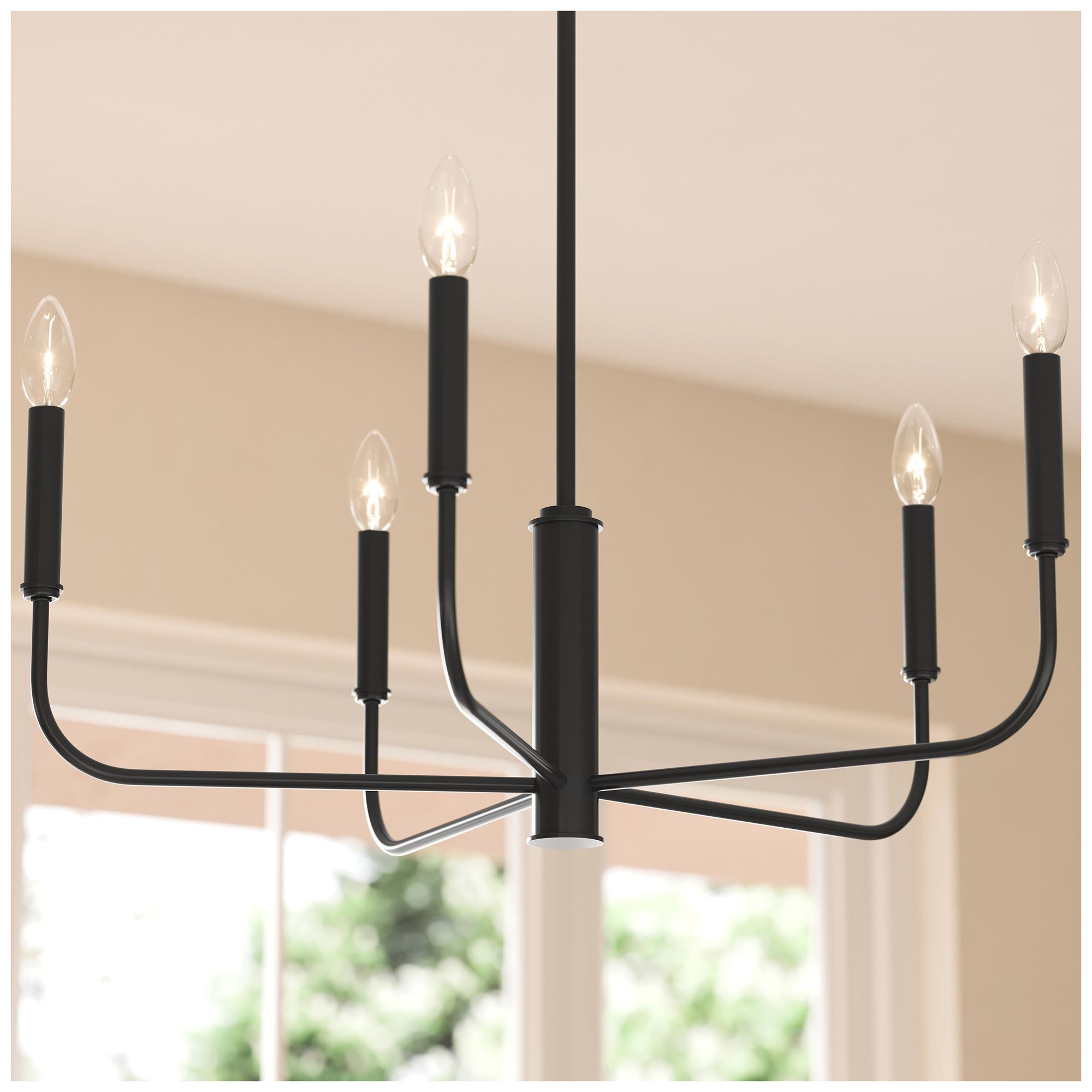 Progress Lighting Reines Black Collection