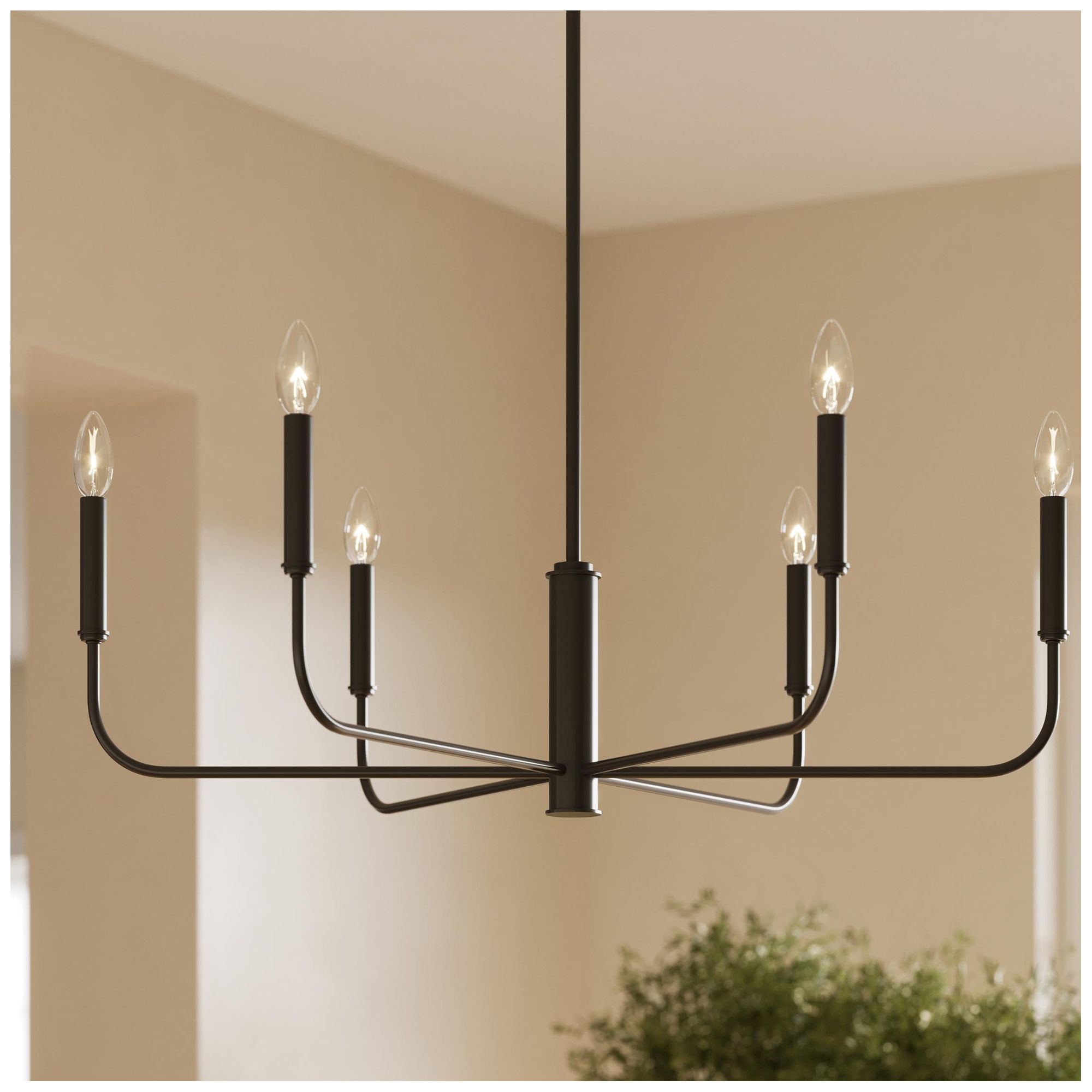 Progress Lighting Reines Black Collection