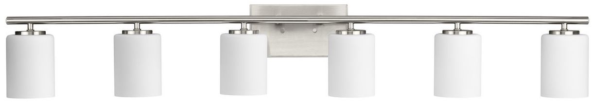 Image 2 Progress Lighting Replay 6-Light Traditional Vanity Light