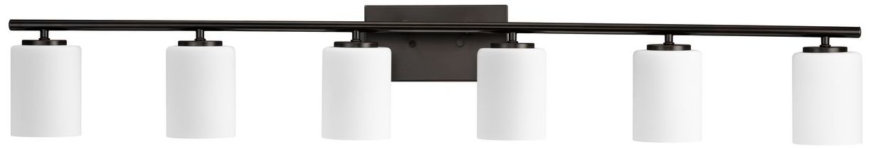Progress Lighting Replay 6-Light Traditional Vanity Light