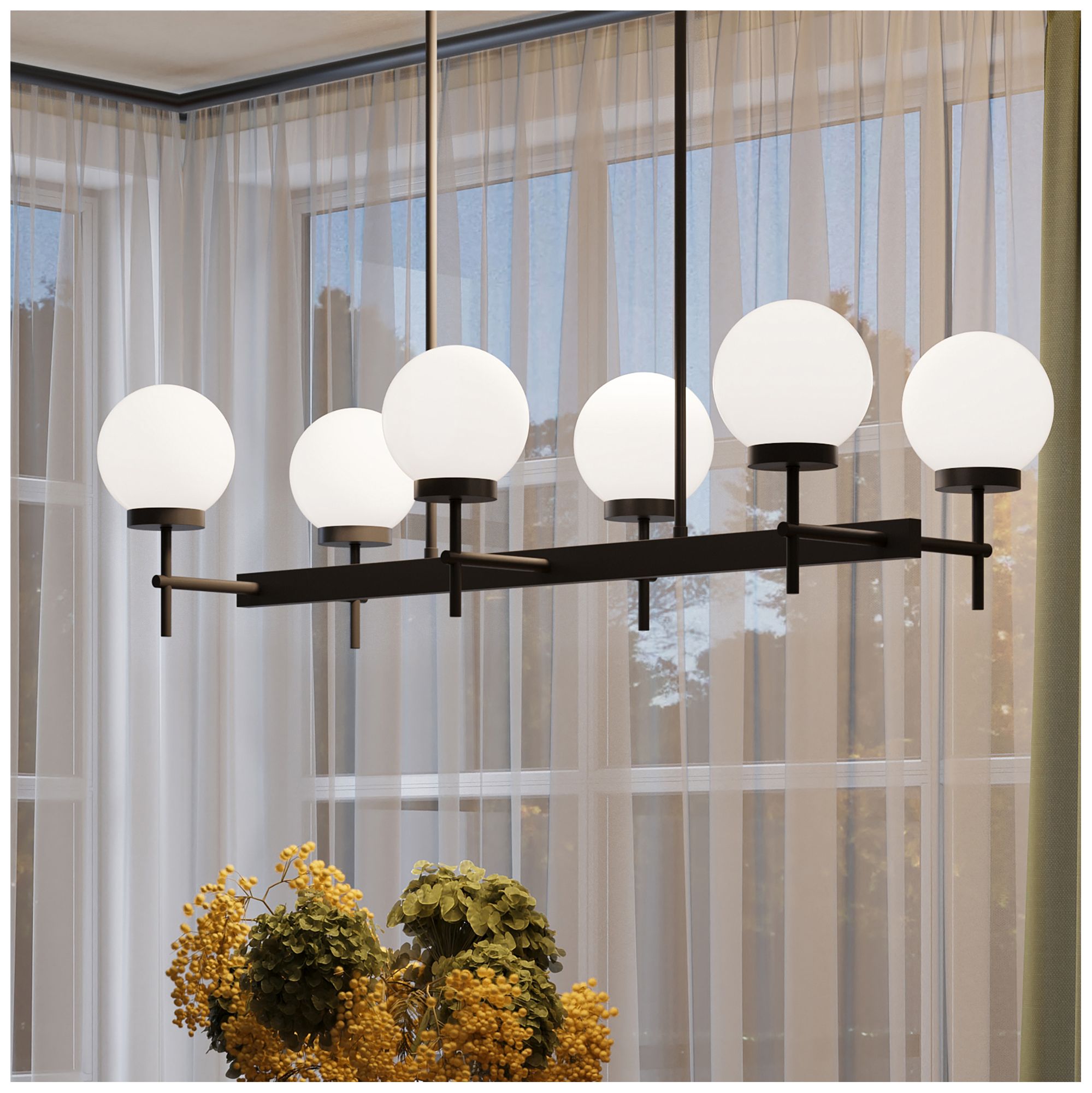 Progress Lighting Rigsby Black Collection