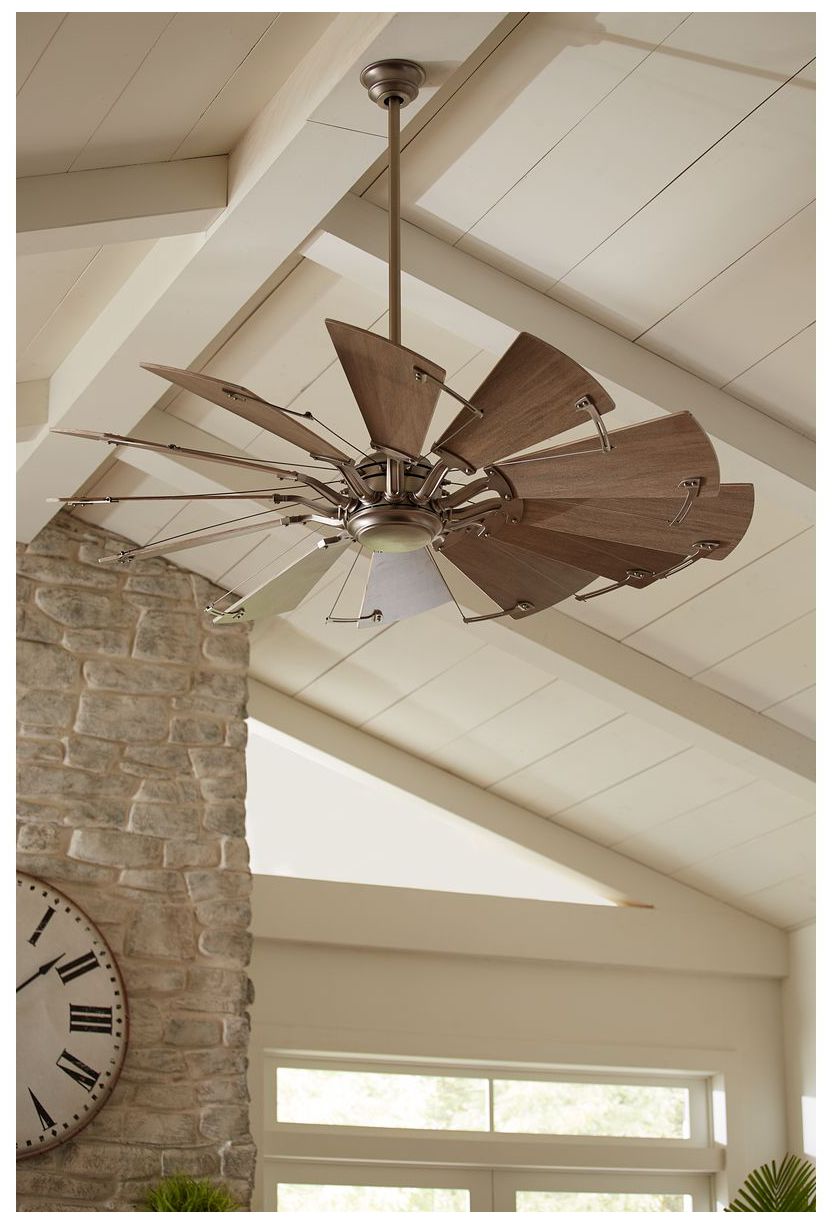 Progress Lighting Springer Collection 60" Twelve-Blade 60" Ceiling Fan