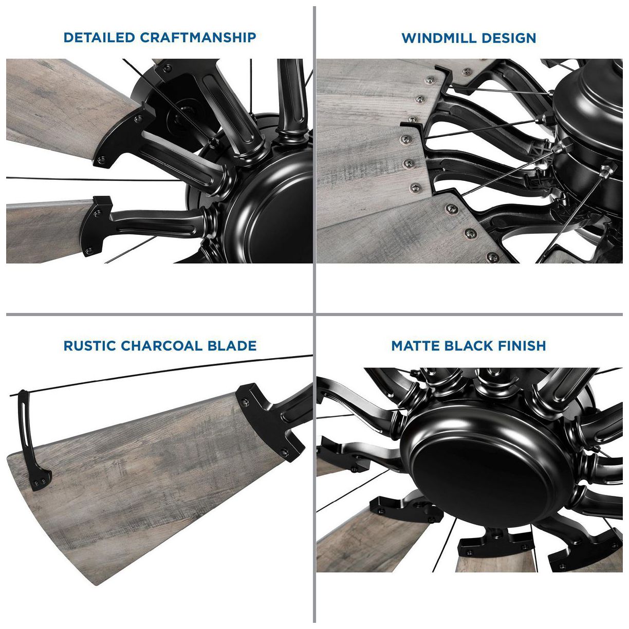 Image 6 Progress Lighting Springer Collection 60" Twelve-Blade 60" Ceiling Fan more views