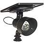 Watch A Video About the Progressive Solar Black Dual Mount Pathway Spot Light and Floodlight
