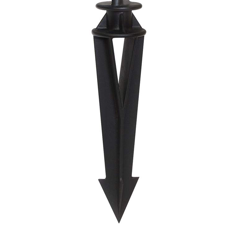 Image 3 Progressive Solar 8 1/2" High Black Dual-Mount Pathway Spot Light more views