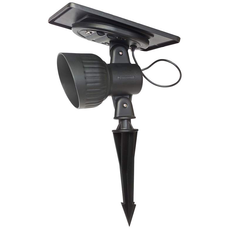 Image 4 Progressive Solar 8 1/2" High Black Dual-Mount Pathway Spot Light more views