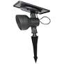 Watch A Video About the Progressive Solar Black Dual Mount Pathway Spot Light and Floodlight