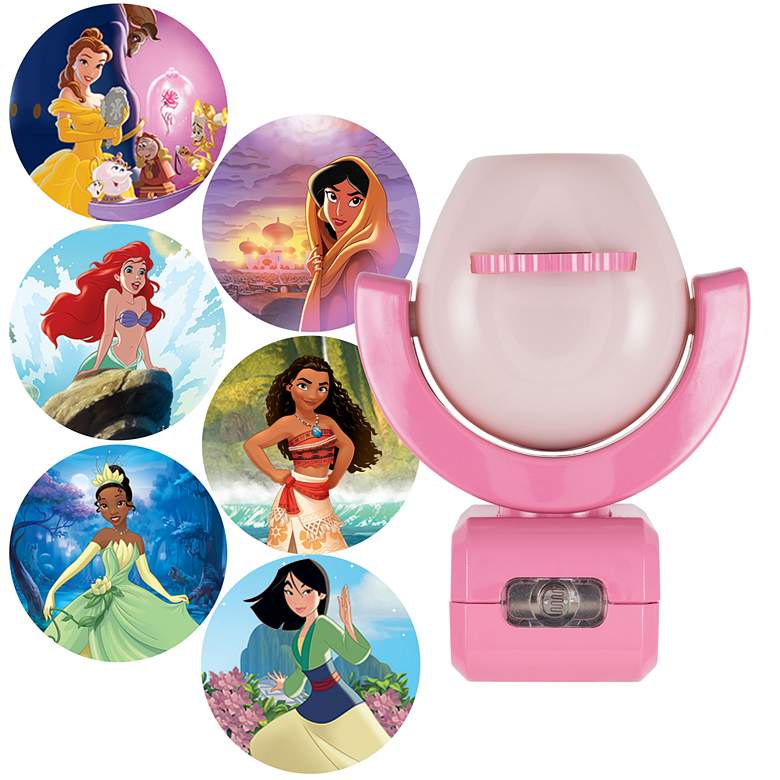 Image 1 Projectables Disney Princess 6-Image Plug-In LED Night Light