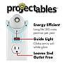 Projectables Frozen II 6-Image Light Sensing LED Night Light