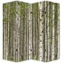 Prolific Forrest 84" Wide Printed Canvas Screen/Room Divider