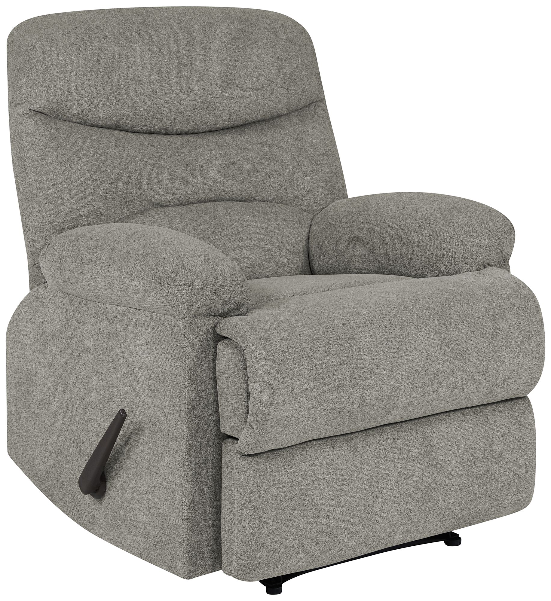 ProLounger Warm Gray Chenille Wall Hugger Recliner Chair