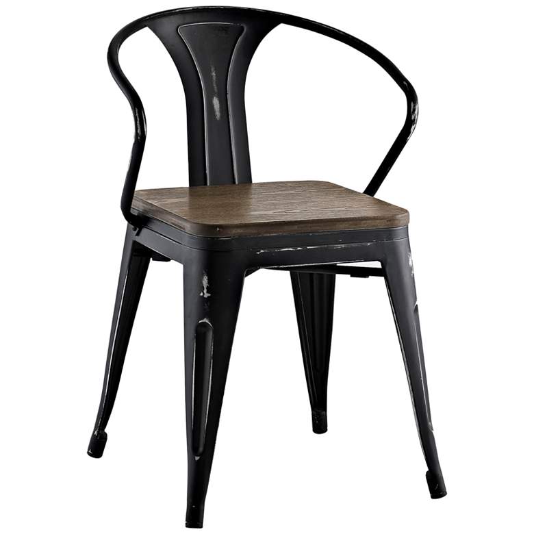 Image 1 Promenade Black Metal Dining Chair