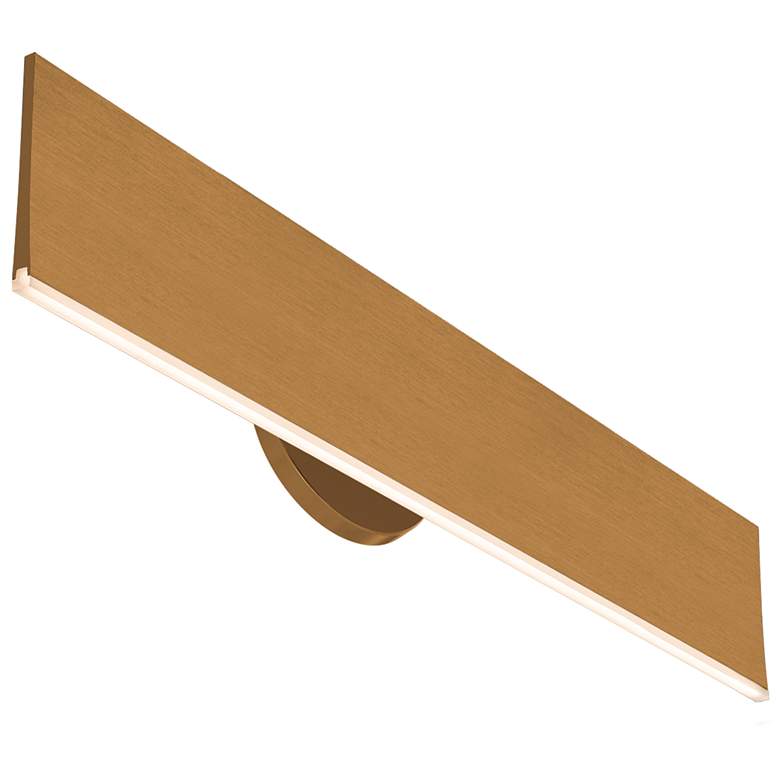 Image 1 Prometheus 19.8" Brushed Gold Wall Mount
