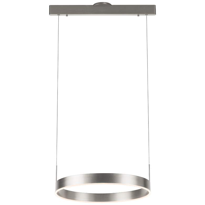 Image 1 Prometheus 25.6 inch Satin Aluminum Pendant